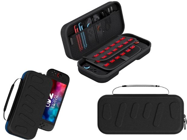 &uu NINTENDO SWITCH CASE SET SWITCH 2 DURO (2823)